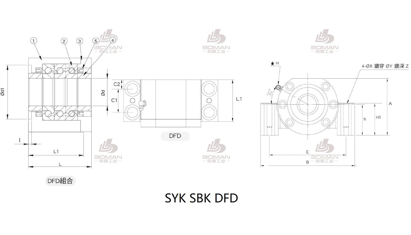 SYK MBCS17-S SYK支撑座电机座
