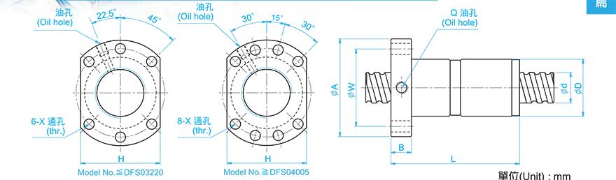 TBI DFS05012-3.8 tbi丝杆硬度